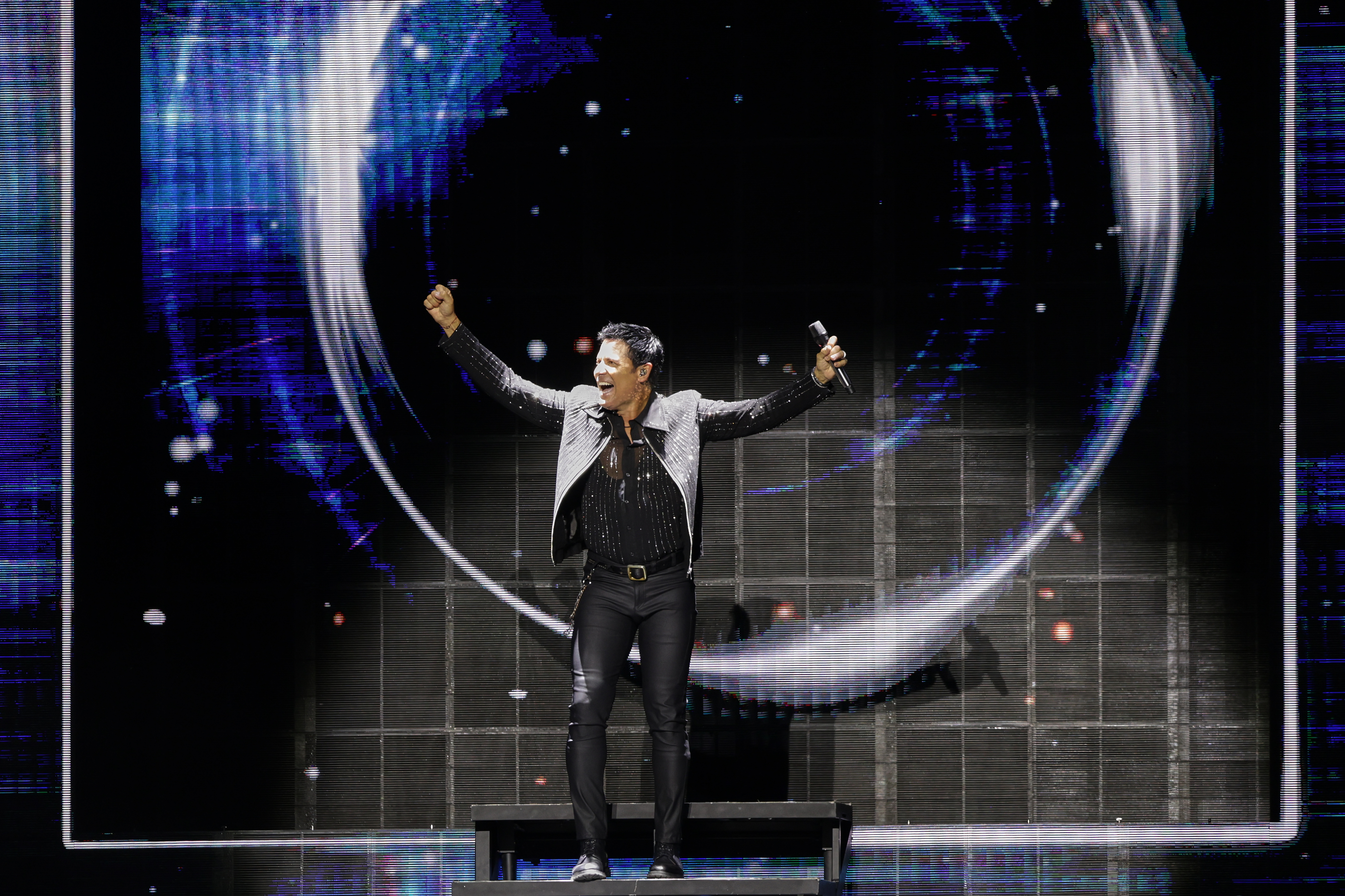 Buenos Aires, Argentina – February 26, 2026: Puerto Rican singer Chayanne performed for the sec...