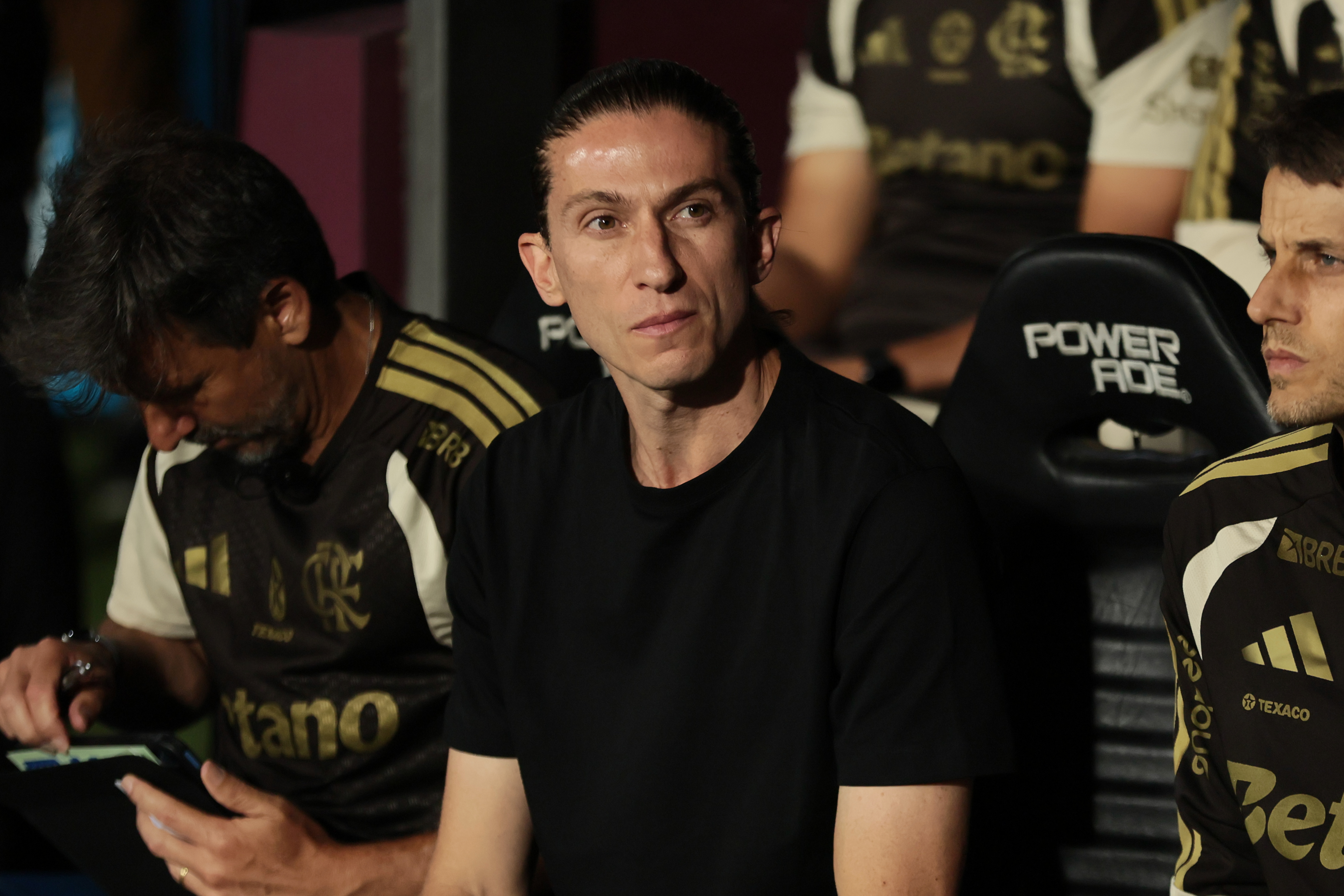 Lanus, Argentina – February 19, 2026: Felipe Kamirski Flamengo’s technical director. Flamengo...