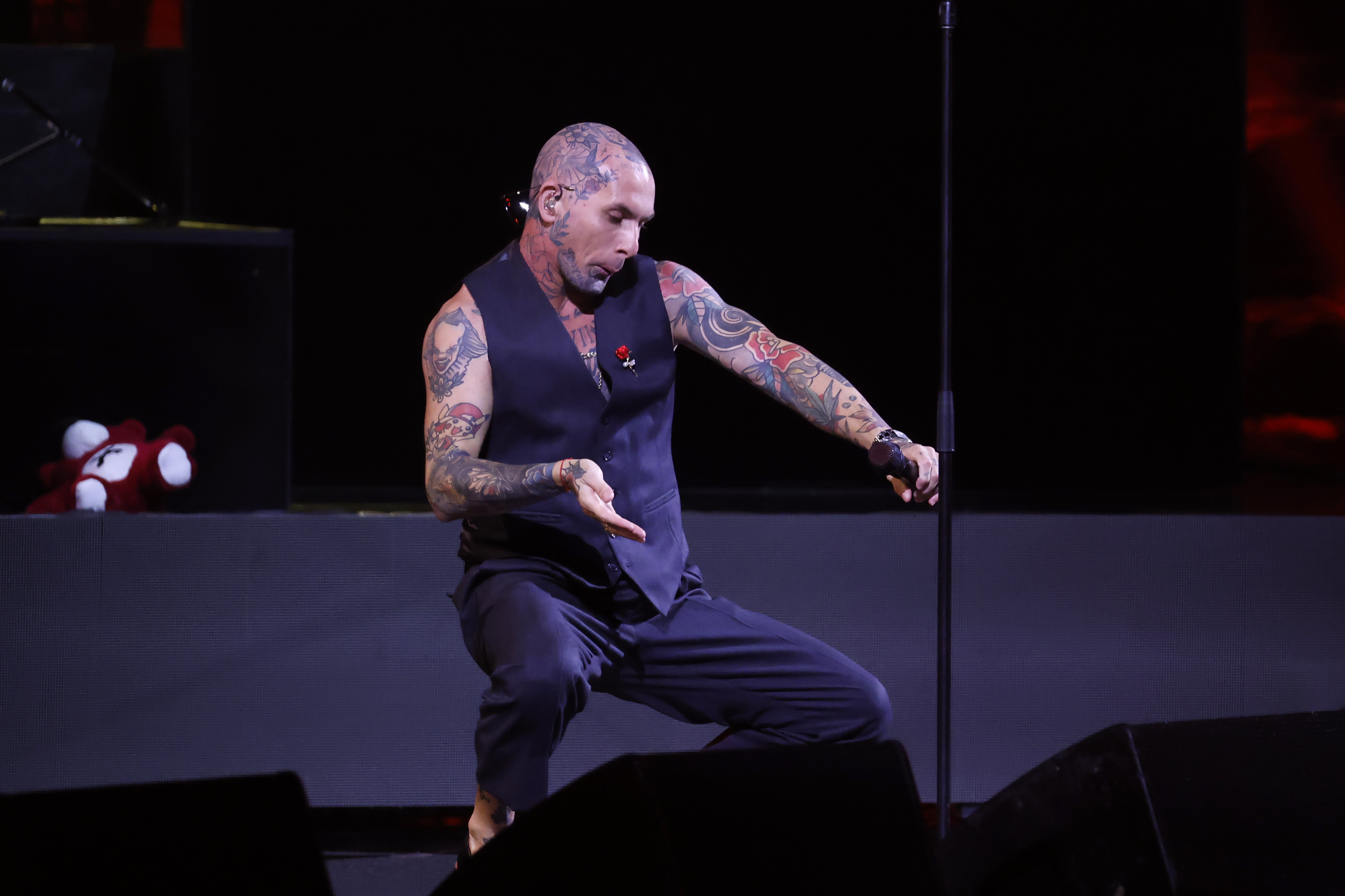 Viña del Mar, Chile – February 25, 2026: Ke Personajes, led by Emanuel Noir, triumphed during ...