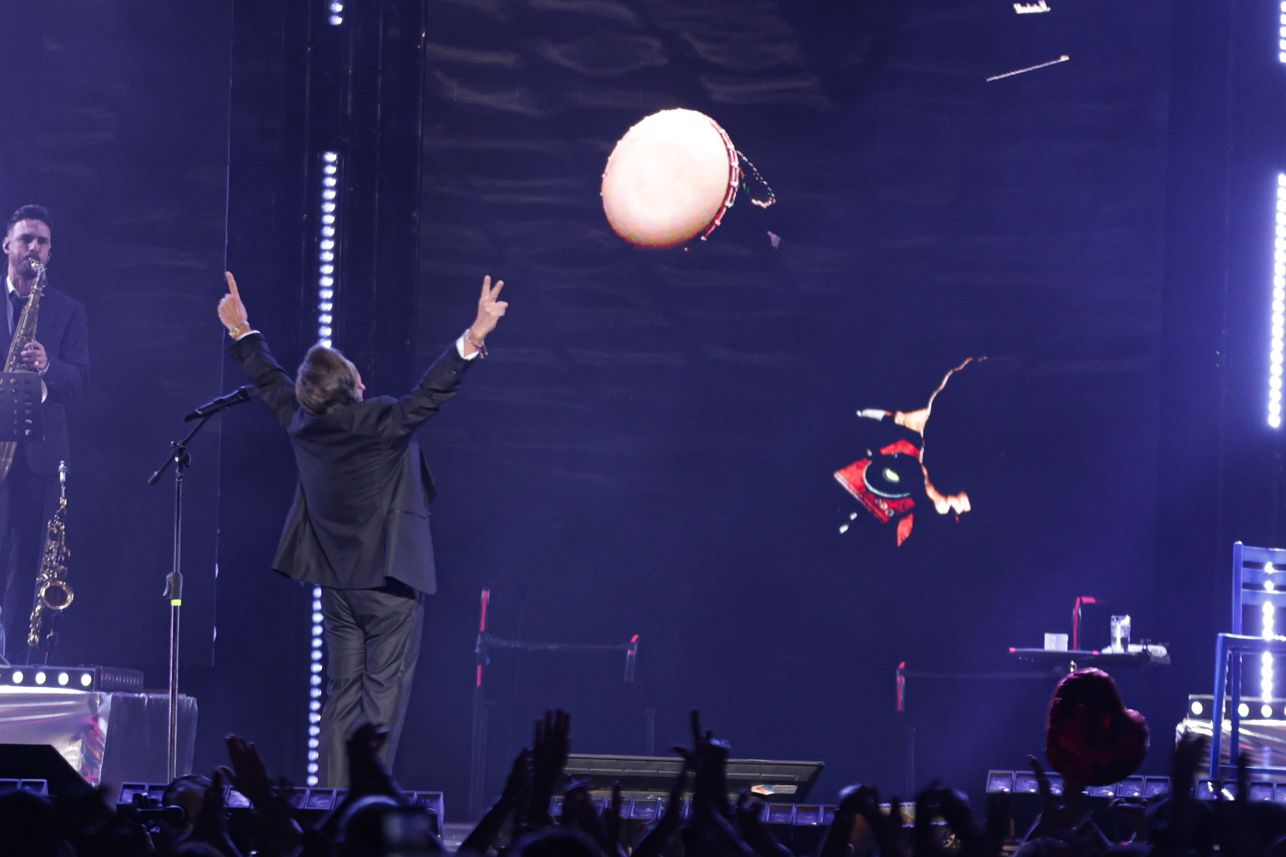 Buenos Aires, Argentina – February 21, 2026: Ricardo Montaner captivated a packed Movistar Aren...
