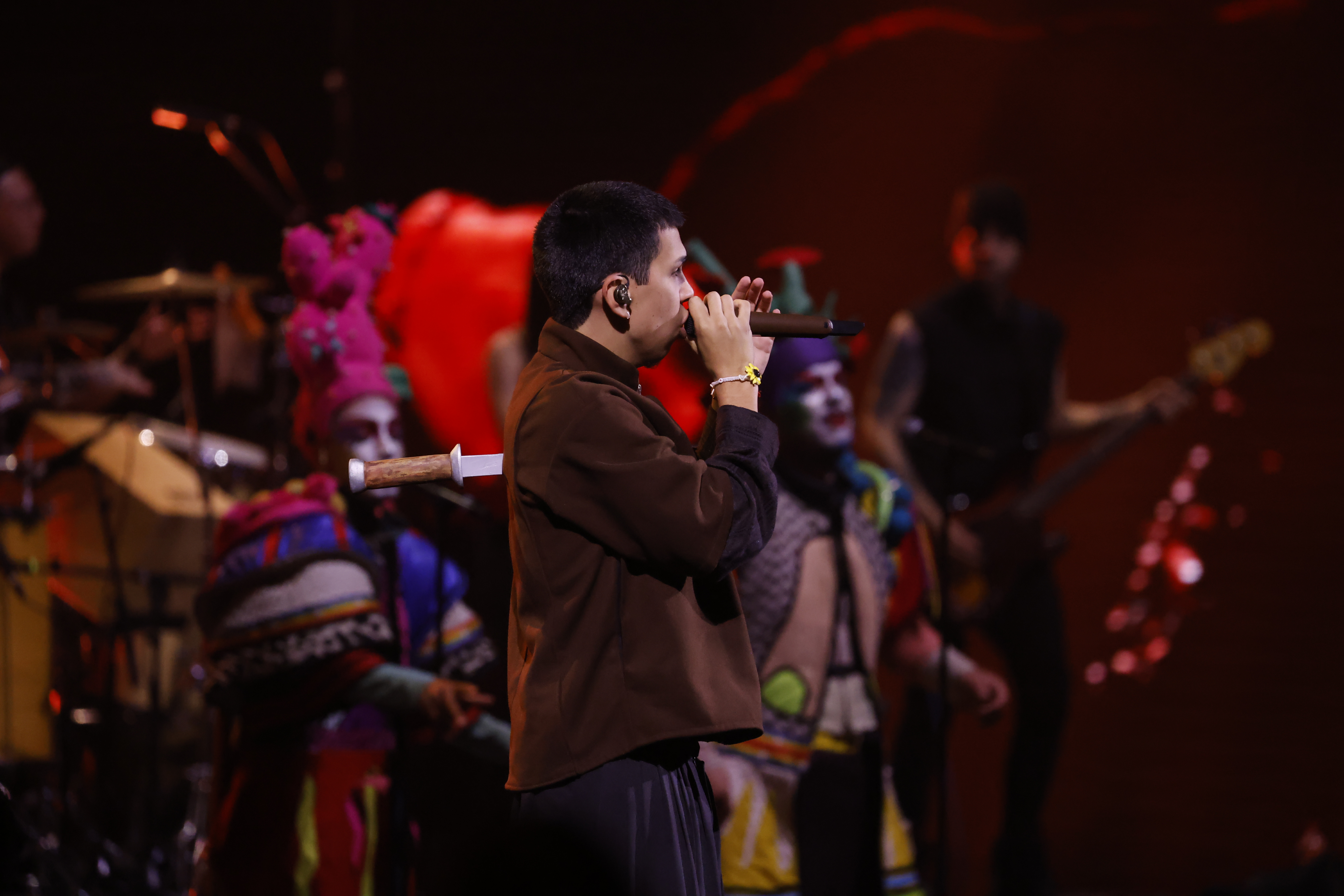 Viña del Mar, Chile – February 28, 2026: Milo J shone during the closing day of the Viña del ...