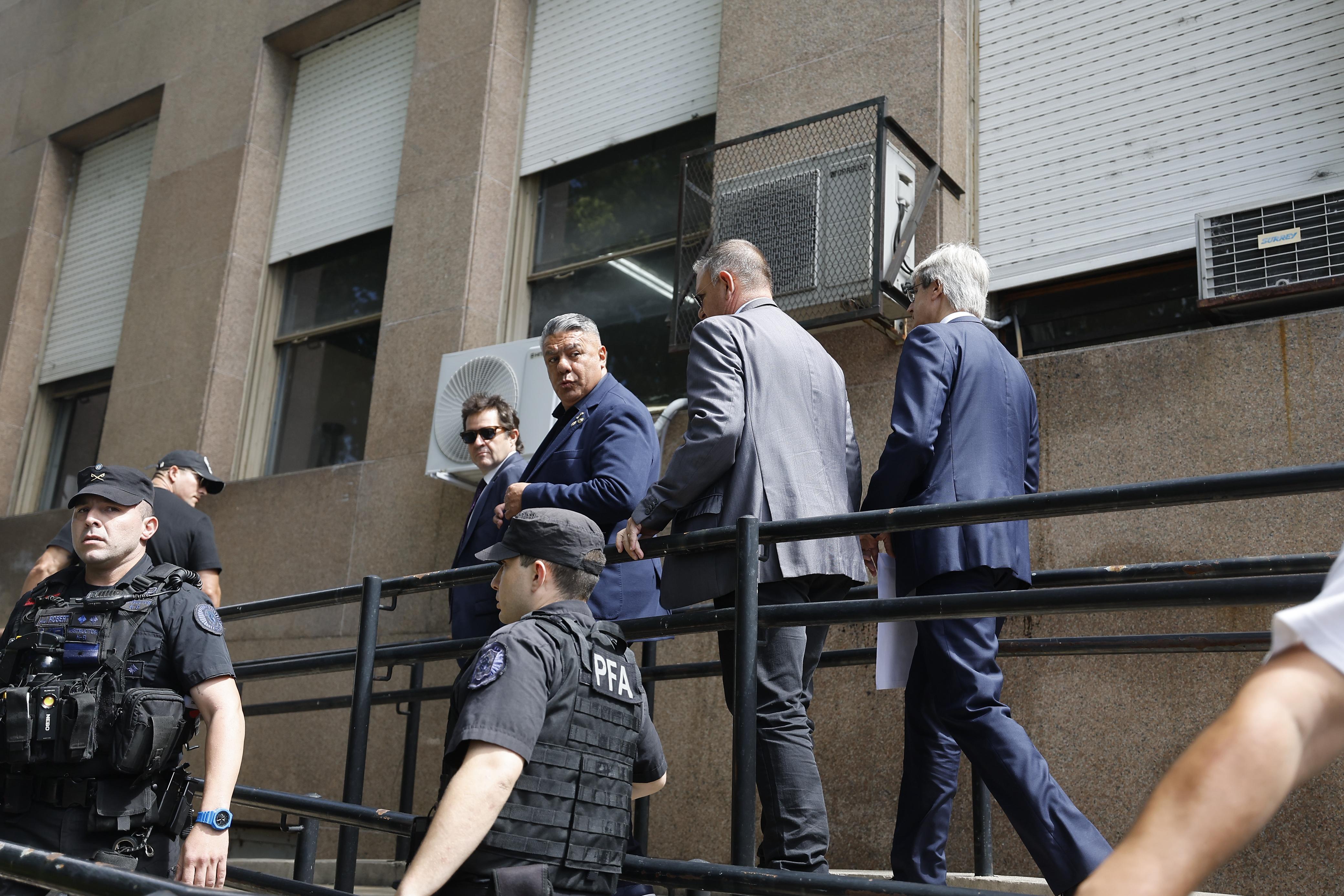 The AFA president appeared in court to provide testimony in the investigation into alleged management irregularities ARGENTINA-Claudio Tapia testifies in court over corruption allegations The AFA president appeared in court to provide testimony in the investigation into alleged management irregularities Buenos Aires, Argentina – March 12, 2026: Claudio "Chiqui" Tapia, president of the Argentine Football Association (AFA), testified yesterday at the Comodoro Py courts. The leader faced questioning regarding allegations of corruption and fraudulent administration, marking a pivotal day for the legal and institutional future of Argentine football. (Photo: UNAR AGENCY)