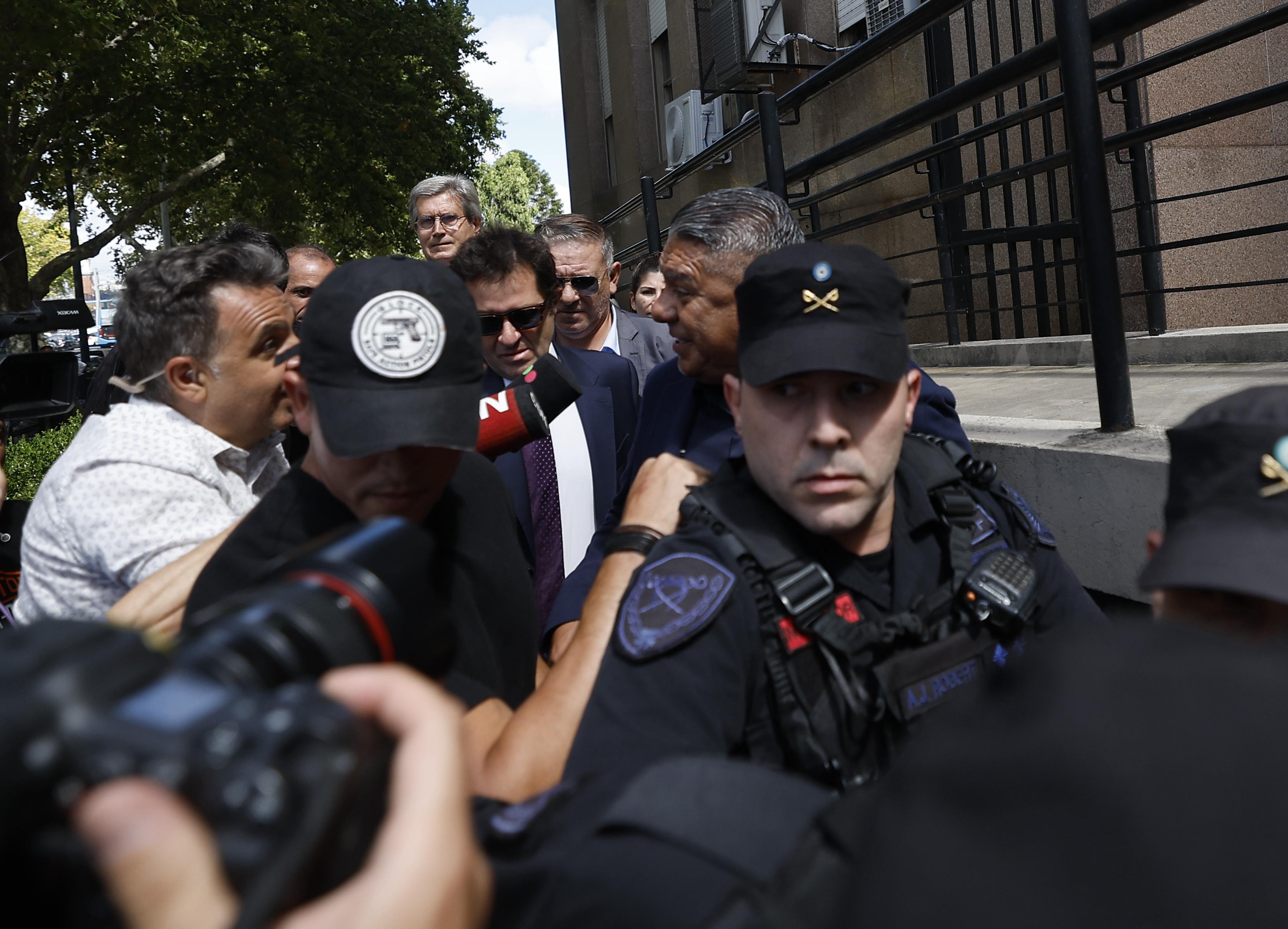The AFA president appeared in court to provide testimony in the investigation into alleged management irregularities ARGENTINA-Claudio Tapia testifies in court over corruption allegations The AFA president appeared in court to provide testimony in the investigation into alleged management irregularities Buenos Aires, Argentina – March 12, 2026: Claudio "Chiqui" Tapia, president of the Argentine Football Association (AFA), testified yesterday at the Comodoro Py courts. The leader faced questioning regarding allegations of corruption and fraudulent administration, marking a pivotal day for the legal and institutional future of Argentine football. (Photo: UNAR AGENCY)