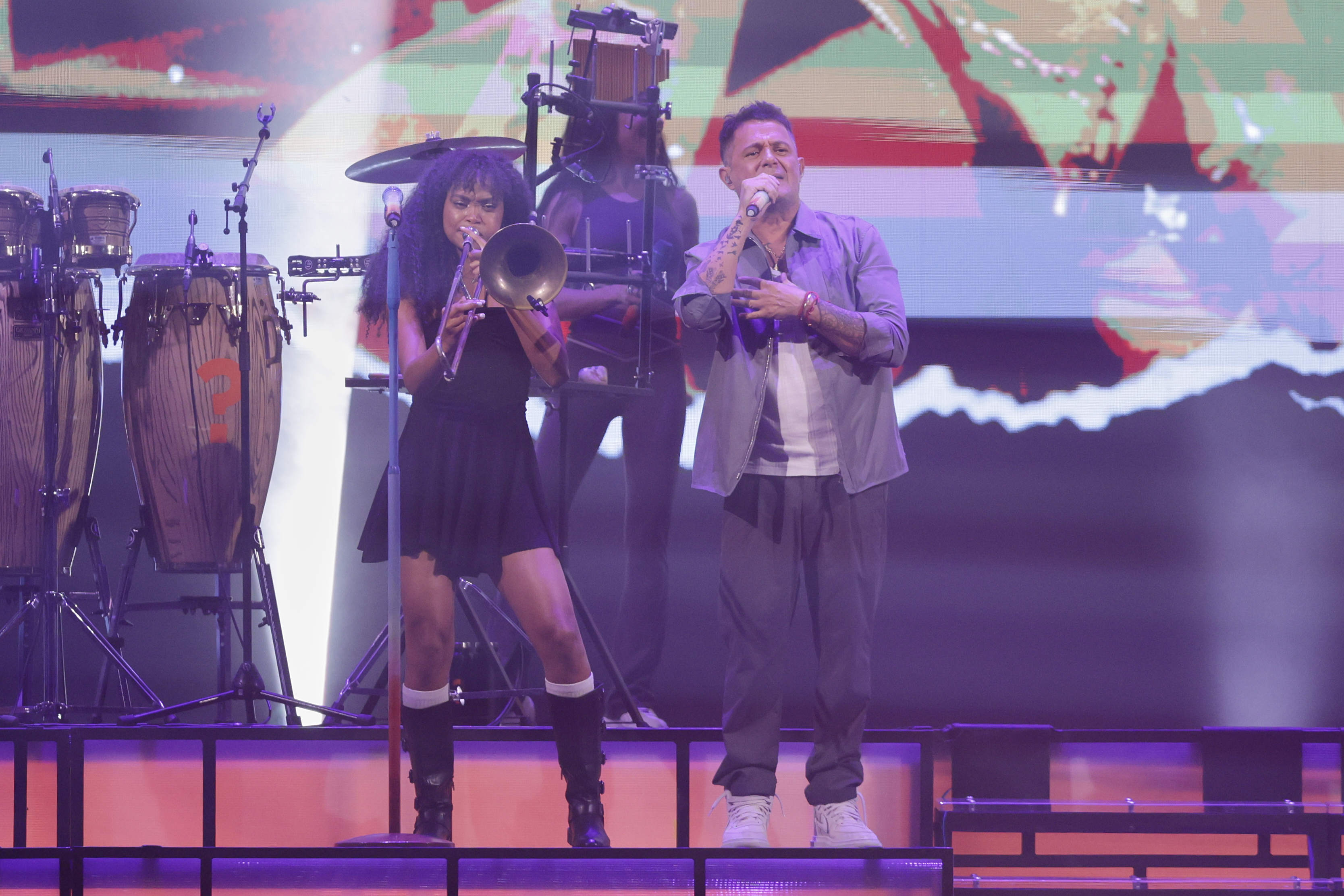 The Spanish superstar captivated 70,000 fans at Campo Argentino de Polo, inaugurating the venue's new format with an international-level show ARGENTINA-Alejandro Sanz en Buenos Aires The Spanish superstar captivated 70,000 fans at Campo Argentino de Polo, inaugurating the venue's new format with an international-level show Buenos Aires, Argentina – March 7, 2026: Alejandro Sanz reunited with the Argentine audience during two sold-out nights at Campo Argentino de Polo. Spanning over three decades of hits, the multi-award-winning artist delivered a unique sonic and visual experience, strengthening his unbreakable bond with Argentina. (Photo: UNAR AGENCY)