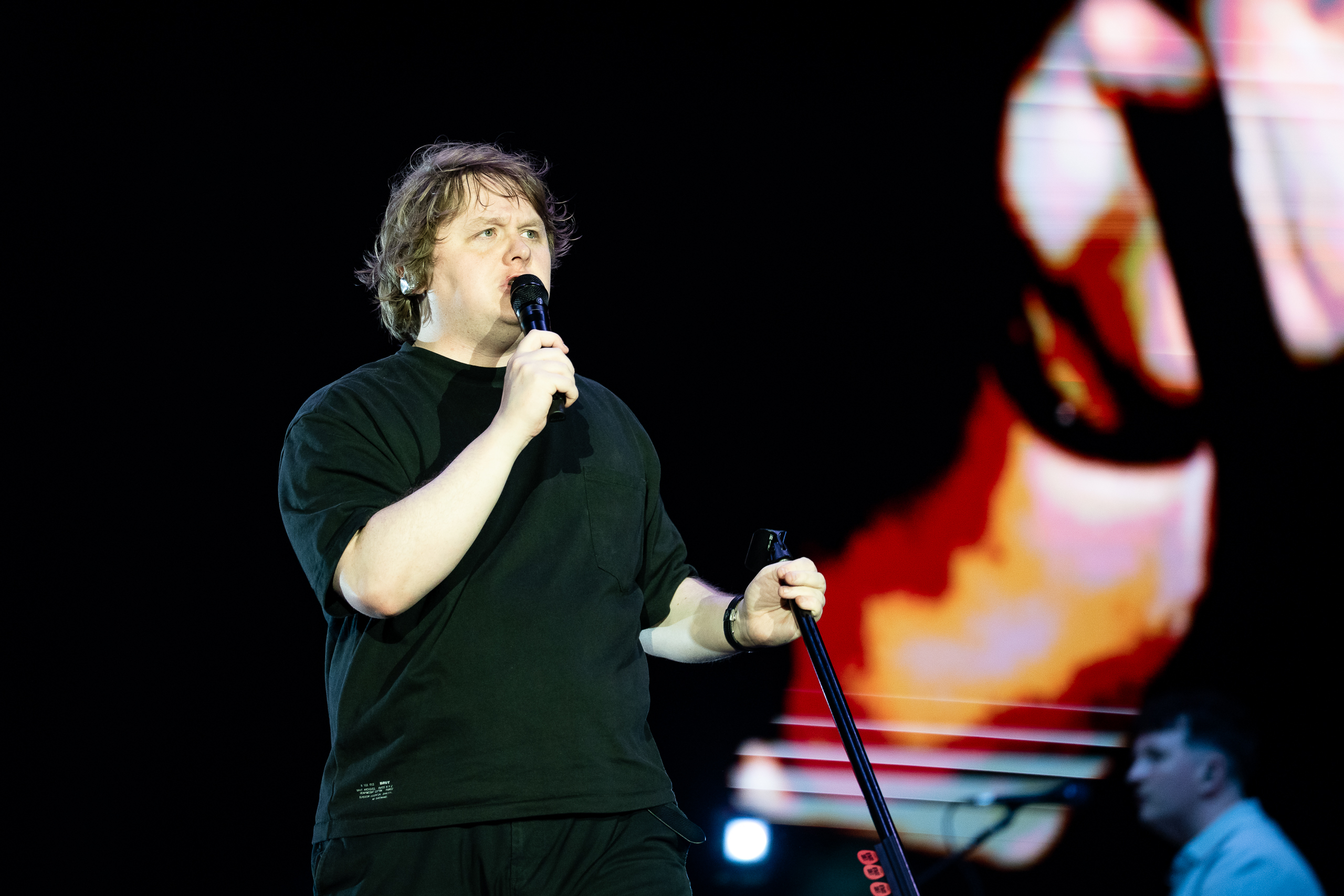Lewis-Capaldi_03 ARGENTINA-Lollapalooza día 2 Lewis-Capaldi_03 Distintos artistas se presentan durante el primer día del Lollapalooza Argentina dia 2. Foto: UNAR AGENCY