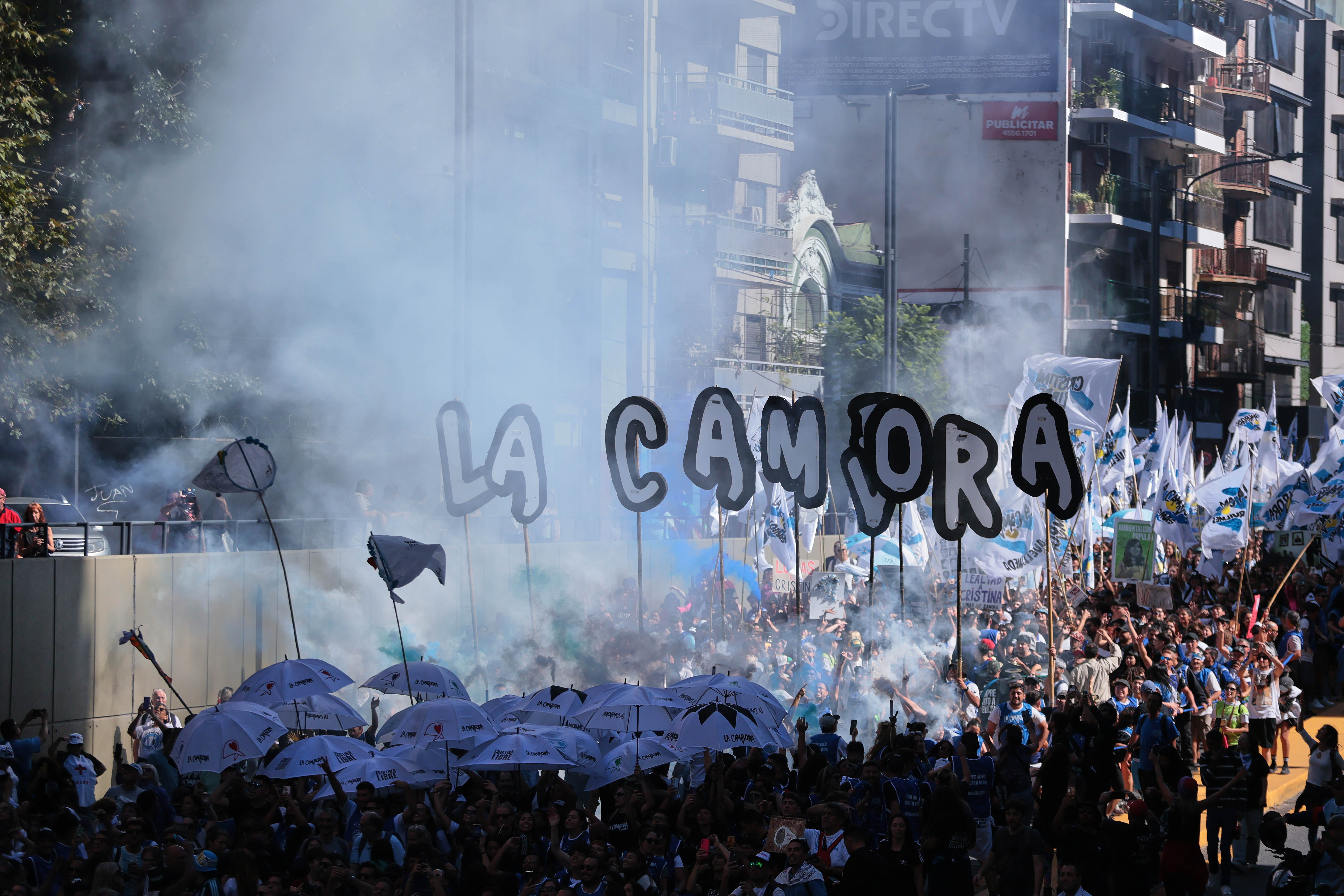 IMG_8855 ARGENTINA-24 de Marzo IMG_8855 Buenos Aires, Argentina – March 24, 2026: A massive mobilization took over Plaza de Mayo to mark half a century since the 1976 coup. Human rights organizations read a document criticizing Javier Milei's administration while reaffirming the commitment to Memory, Truth, and Justice during this landmark anniversary. (Photo: UNAR AGENCY)