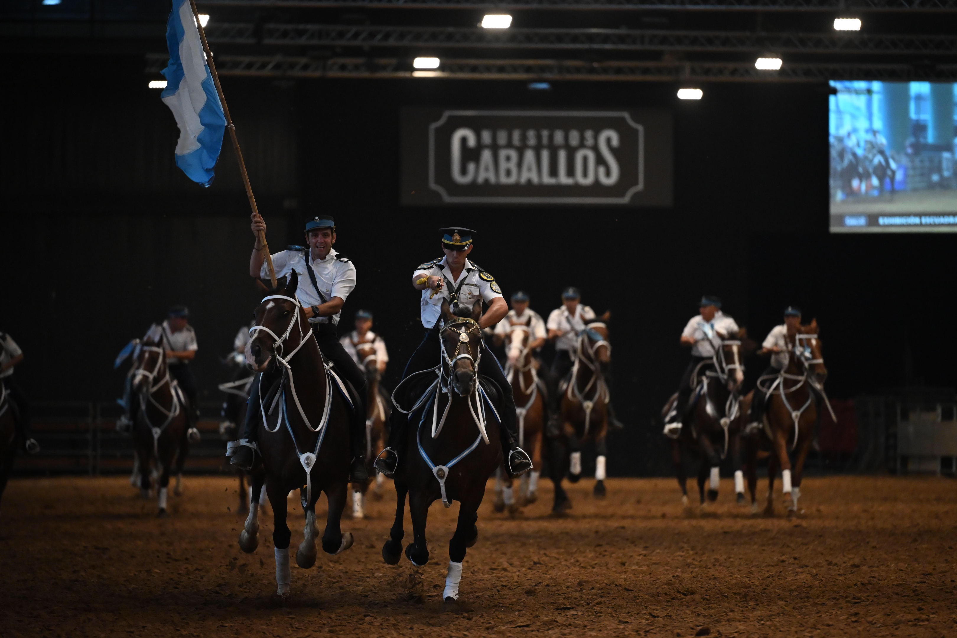 El tradicional centro de exposiciones de Palermo reunió a las mejores razas equinas del país en un evento que destaca la cultura y la industria hípica ARGENTINA-La Rural de Buenos Aires celebró una nueva edición de «Nuestros Caballos» El tradicional centro de exposiciones de Palermo reunió a las mejores razas equinas del país en un evento que destaca la cultura y la industria hípica Buenos Aires, Argentina – 29 de marzo, 2026: Se llevó a cabo la feria "Nuestros Caballos" en La Rural. La muestra incluyó exhibiciones de destreza criolla, saltos y lo mejor de la genética equina argentina, convocando a expertos y familias en una jornada dedicada a la tradición del campo en la ciudad. (Foto: Violeta Bullrich/UNAR AGENCY)