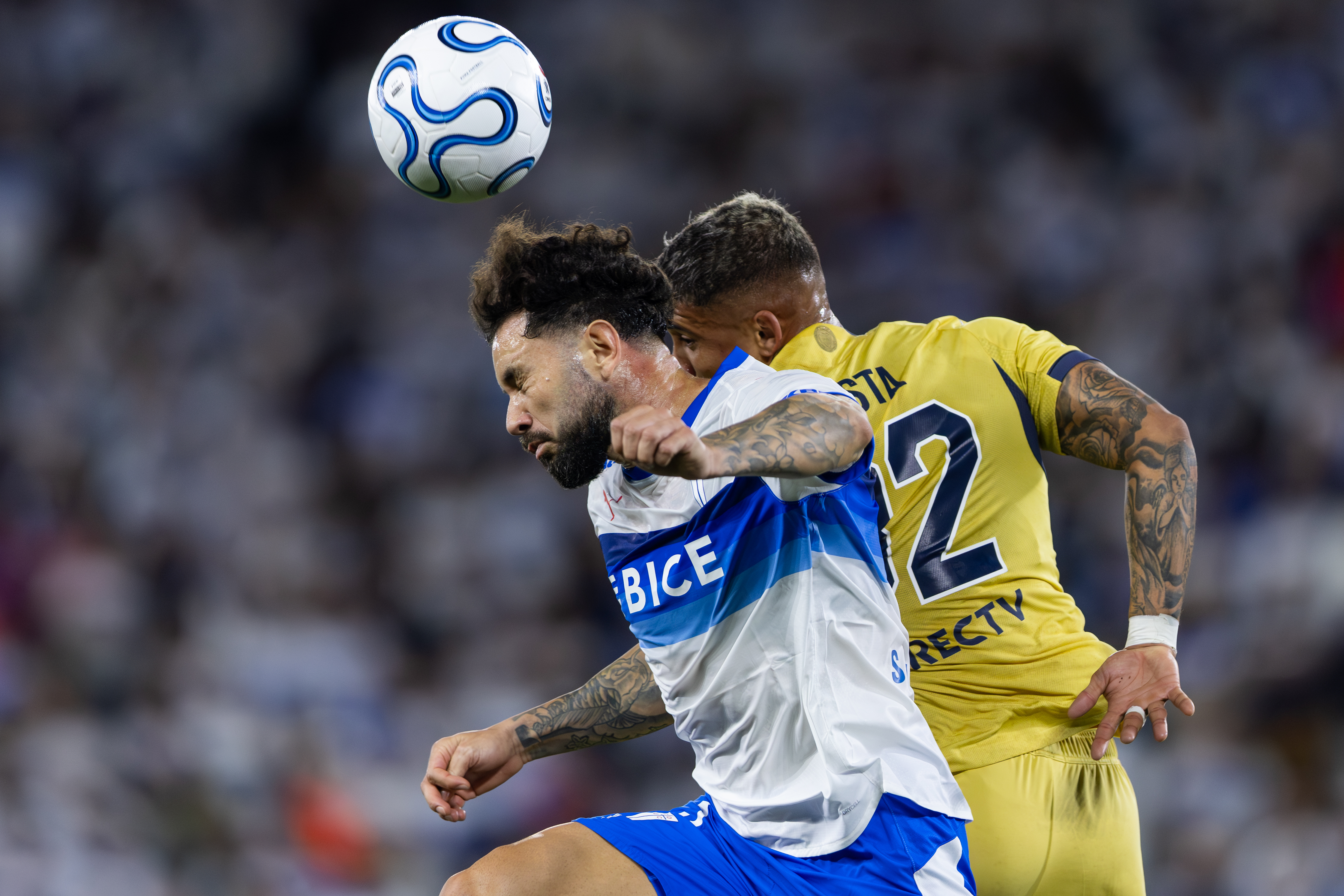 Universidad Católica vs Palestino Chilean football Santiago, Chile – April 7, 2026: Universidad Catolica faces Boca Juniors for the CONMEBOL Libertadores group stage. ...