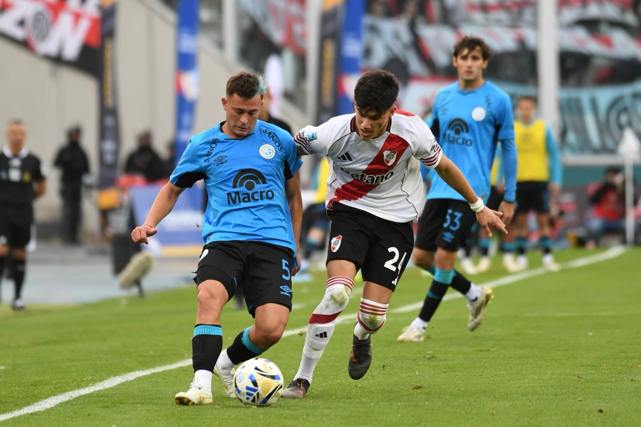 The "Pirata" and the "Millonario" face off in a packed Mario Alberto Kempes Stadium to crown the Argentine football champion Cordoba, Argentina – May 24, 2026: Belgrano wins the aperture championship. Belgrano and River Plate face off in the...