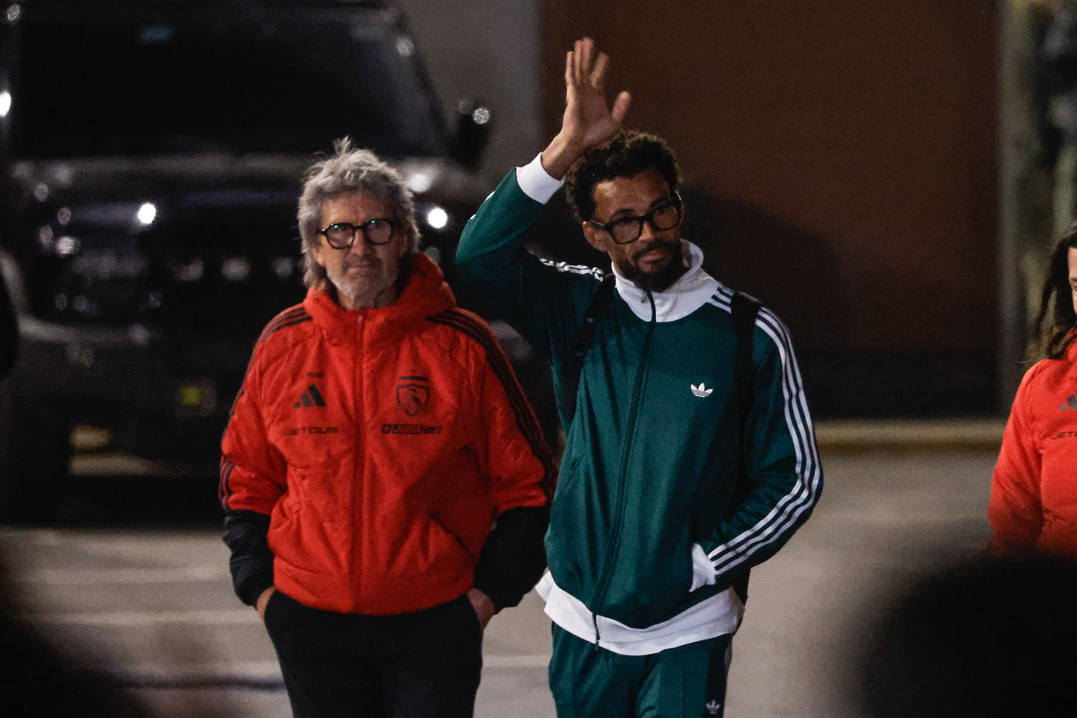 Universidad Católica vs Palestino Chilean football Santiago, Chile – August 2, 2026: Cape Verdean goalkeeper Josimar Jose Evora Dias, alias Vozinha, arrives at Santiago...